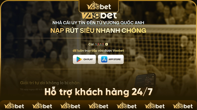 Hỗ trợ khách hàng 24/7