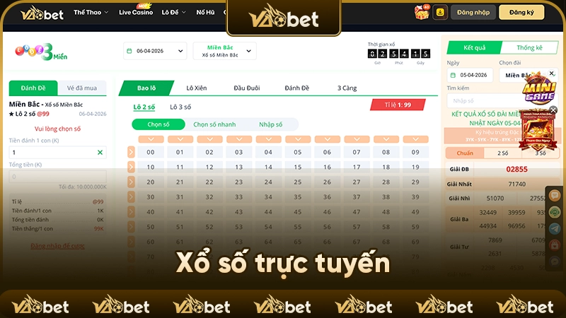 Xổ số trực tuyến